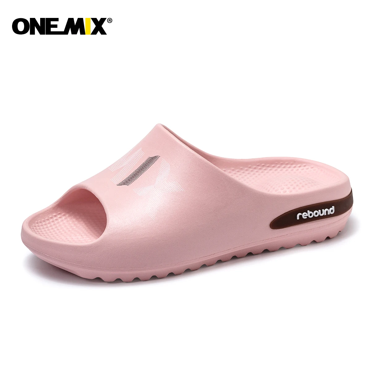 ONEMIX Summer Flip Flop Slippers Comfortable Fashion Quick Drying Sandals Men Indoor Home Slip-on Slippers Flat Casual Slides