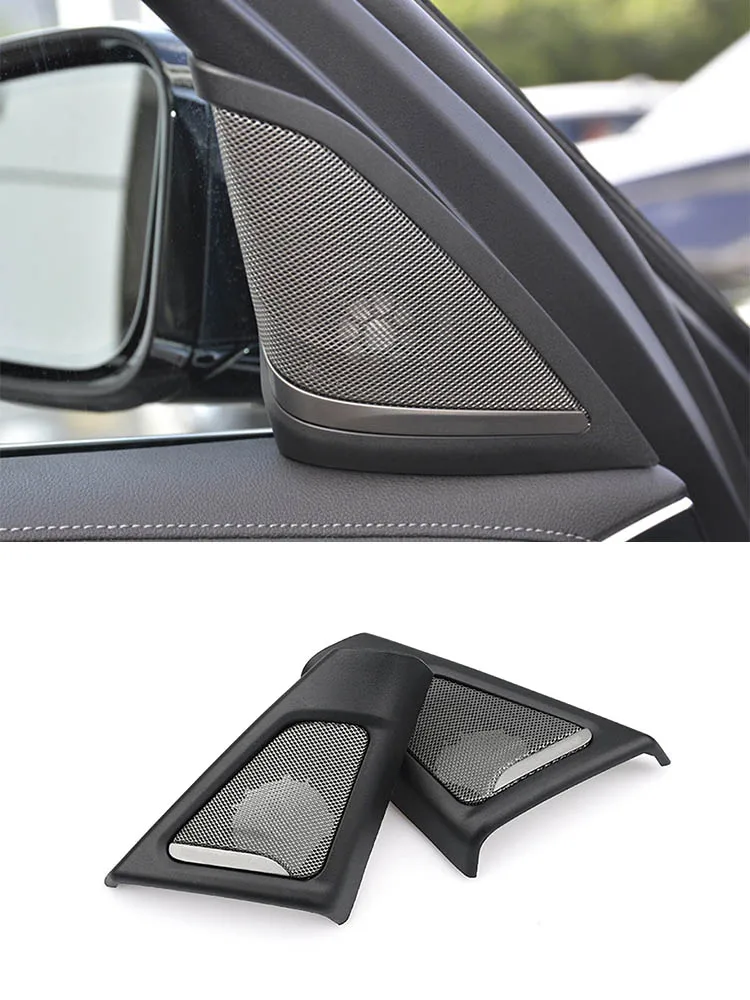 

For BMW 5 Series F10 G30 G38 2011-2022 Original A Pillar Speaker Cover Upgraded Tweeter Audio Modification