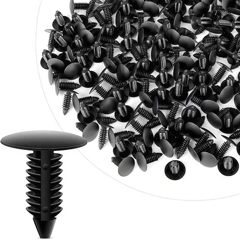 60 adet/takım Otomotiv bağlantı elemanları araba klipleri çamurluklar tampon kapakları sabitleyiciler Ford Chrysler evrensel perçin tokaları