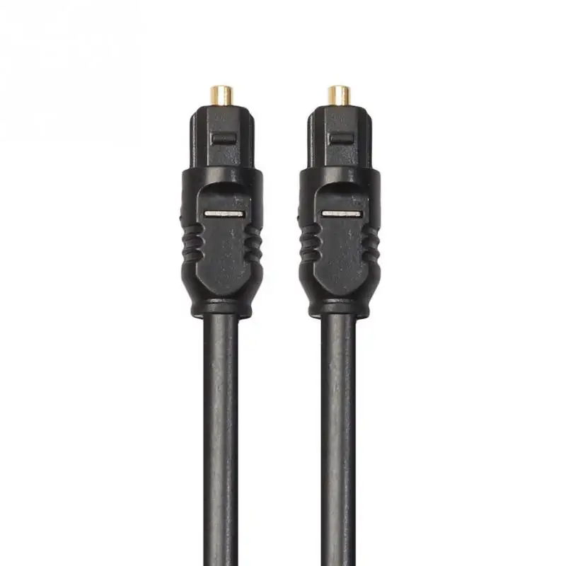 Digital Optical Audio Cable Toslink Gold Plated 1m 1.5m 2m 3/5m 10m 15m 20m SPDIF MD DVD Gold Plated Cable High Quality