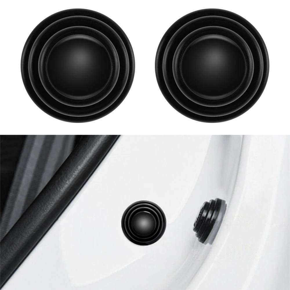 

2pcs Car Stickers Car Door Shock Absorber Upgraded Car Sticker For Peugeot 4008 308 408 5008 508 301 3008 2008 107 208