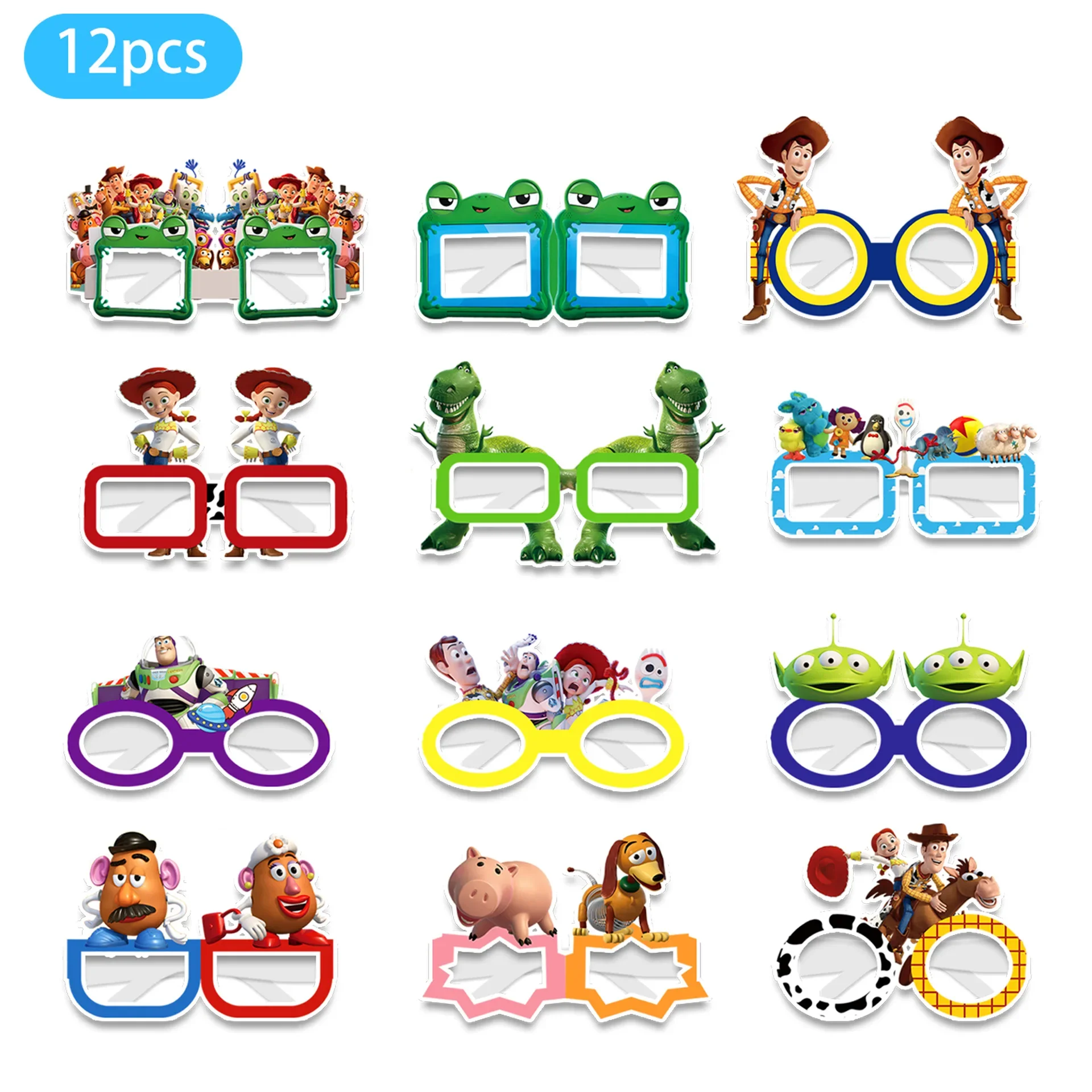 2026 Toy Story 5 Themenparty-Zubehör-Set Geburtstagsparty DIY-Dekorationsset Banner Ballons Tortendekoration Dekorationszubehör Geschenke – Detail 6