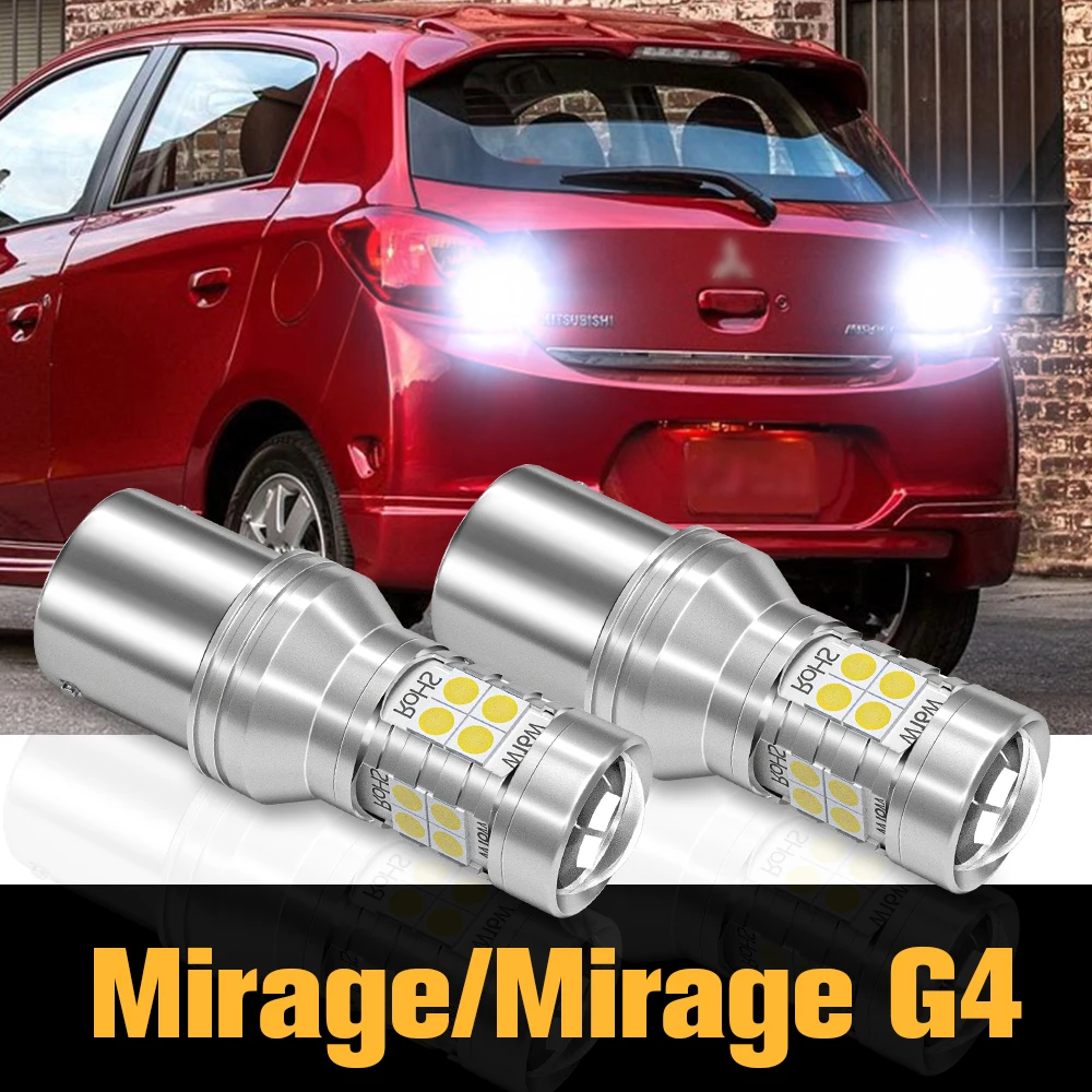 

2pcs Canbus LED Reverse Light Backup Lamp Accessories For Mitsubishi Mirage G4 2012 2013 2014 2017 2018