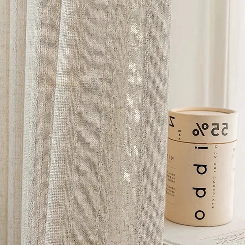 Simple Translucent Curtains Living Room Balcony Study French Window Screen Tulle Fabric Elegant Fashion Custom Size Sheer