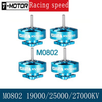 T-MOTOR M0802 0802 19000KV 25000 KV 27000KV Micro 1S Brushless Motor For 65-75MM Tinywhoop FPV Racing Drone