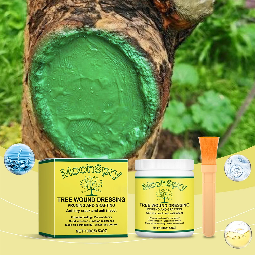 1 коробка, паста для прививки деревьев, ремонт ран деревьев, герметик для обрезки, бонсай, заживляющее средство для ран, растительная пила, резки, покрытие, обрезка, лечебная паста