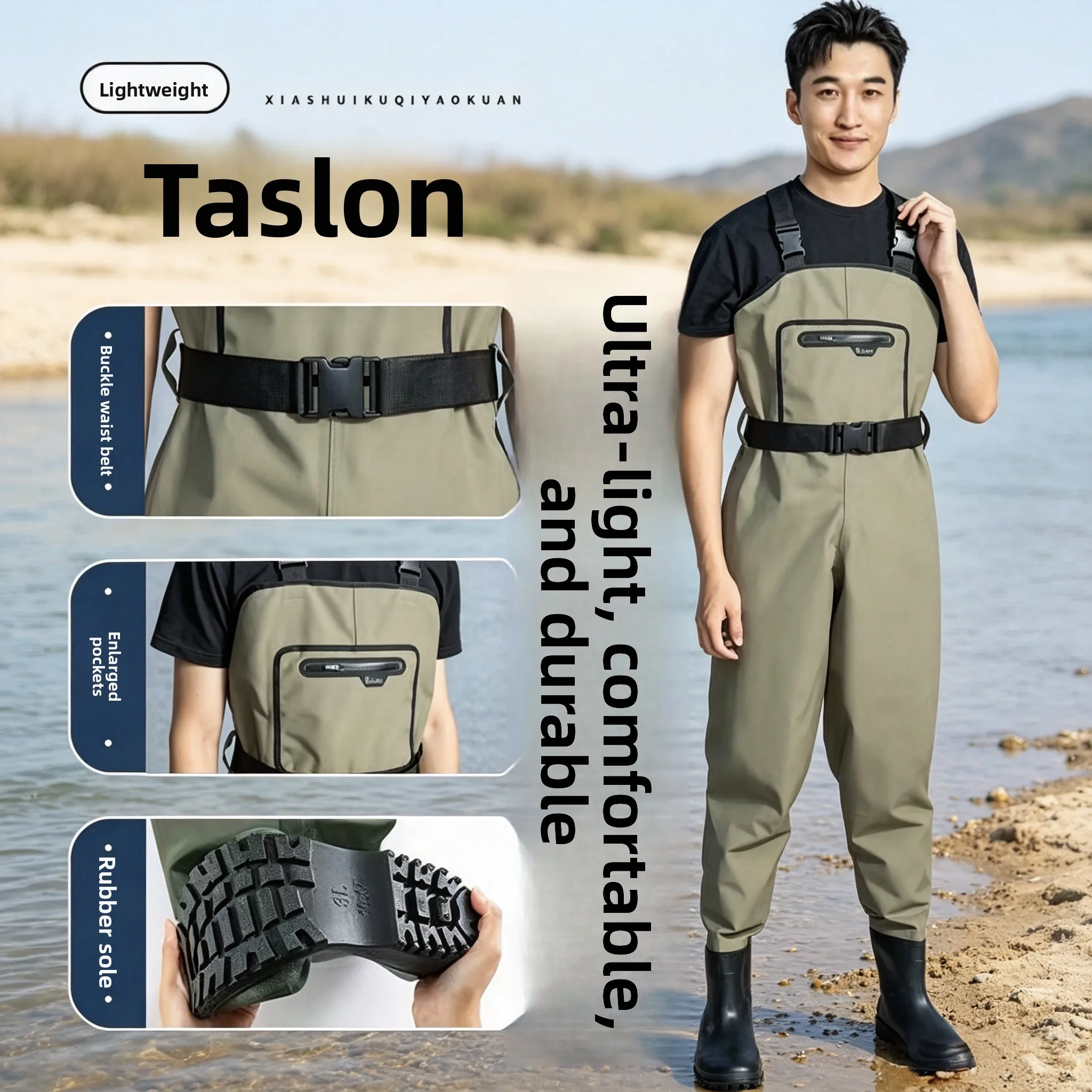 pantaloni-da-pesca-a-mezza-gamba-per-uomo-in-nylon-spesso-impermeabili-tecnologia-omnidirezionale-attrezzatura-da-pesca-leggera-per-uso-speciale