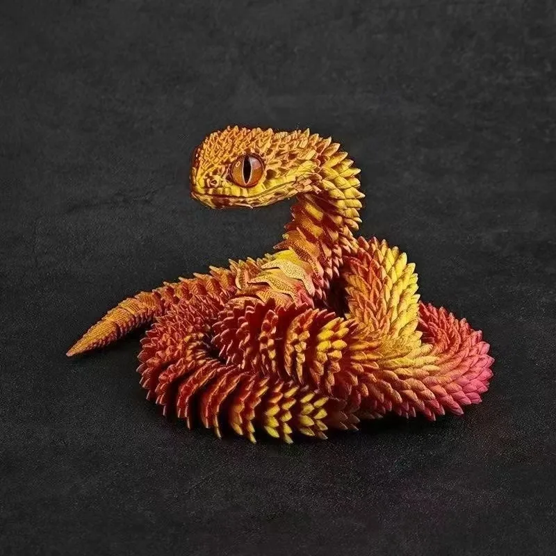 3D printing viper dragon egg set cross-border simulation viper explosion activity joint children's toy gift wholesale