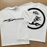 Men's and Women's Pure Cotton Ins Short-sleeved Comfortable and Breathable T-shirt Tide Brand Printing Summer Loose Casual Retro