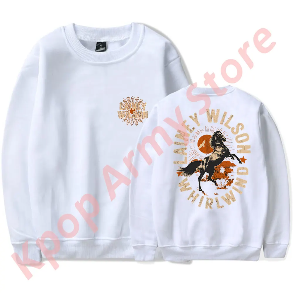 Lainey Wilson Whirlwind Horse Crewneck Sweatshirts 2024 Tour Logo Merch Clothes Women Men Fashion Long Sleeve Top