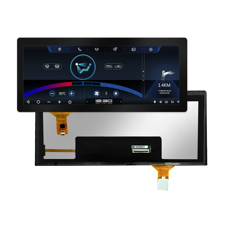 Panel de instrumentos automotrices de 10,25 y 10,3 pulgadas, placa de H-DMI, pantalla táctil capacitiva TFT LCD para vehículos