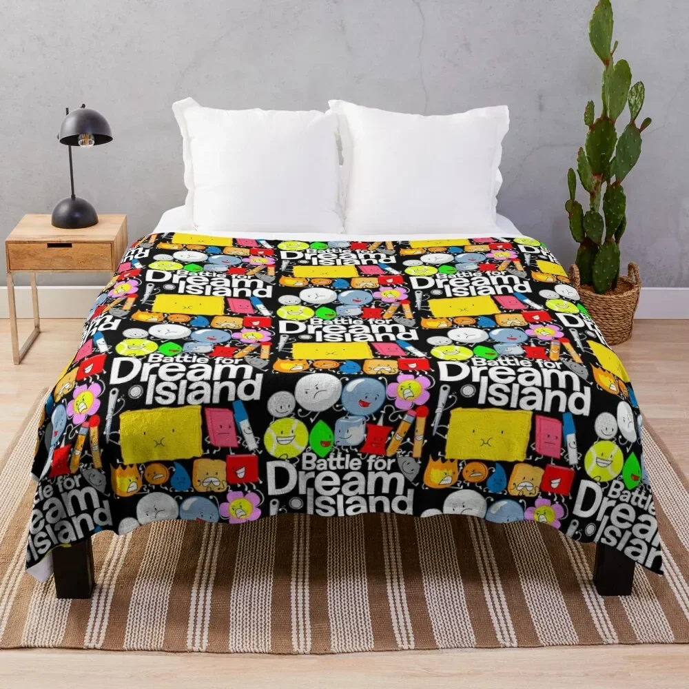 Battle for Dream Island Throw Blanket Sofa Heavy Luxury Brand Decorative Sofas Blankets