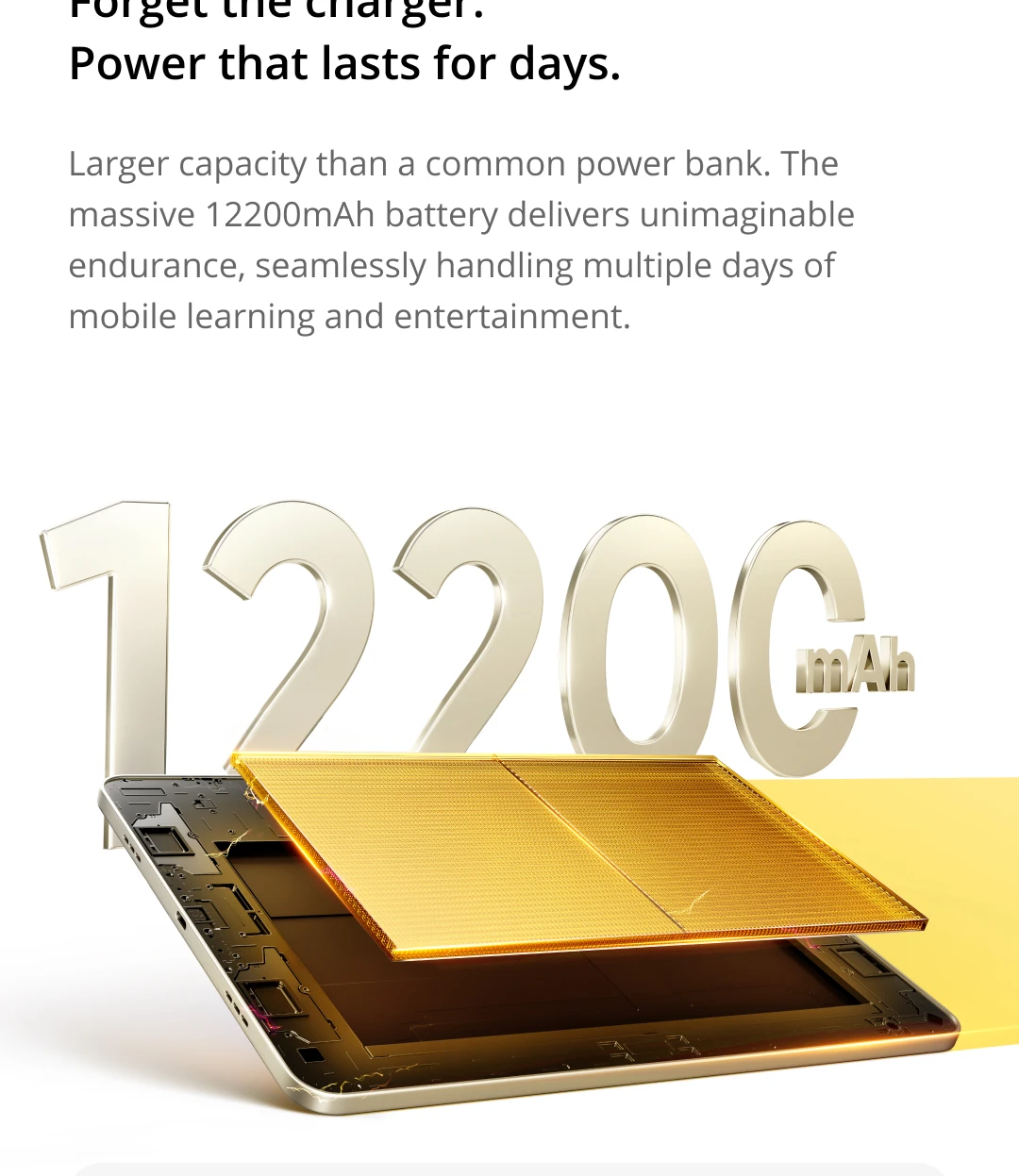 [New Launch] realme Pad 3 5G Global Version 256GB Dimensity 7300-Max 120Hz 2.8K Display 12200mAh Titan Battery 45W Charge
