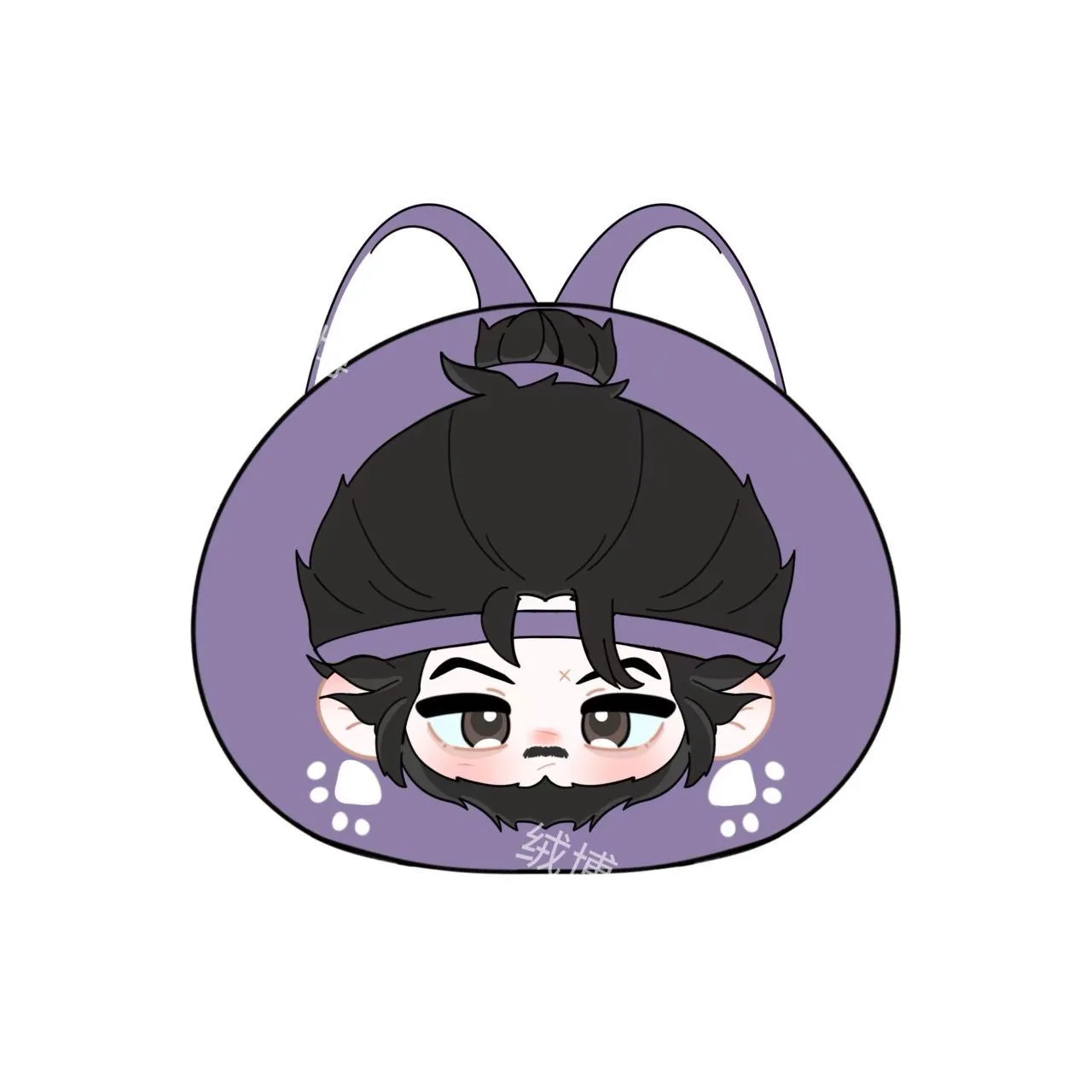 Yanyun ستة عشر أصوات مروحة أصلية محيطة تشاو Erjiang العم سكين الأخ Yingying وسادة أفخم دمية Tuanzi #1