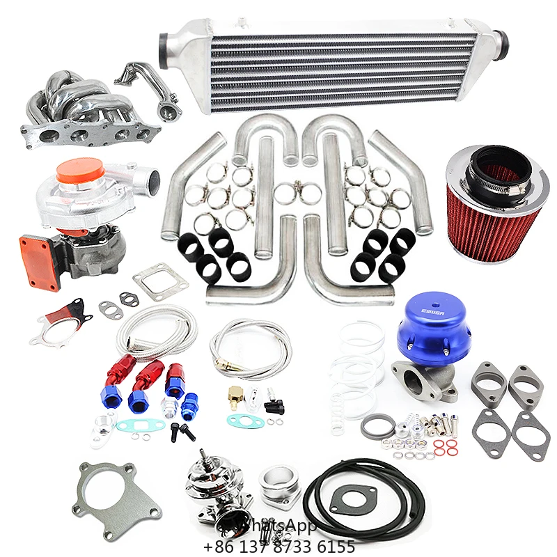 

Turbo Kit T3/T4 For Toyota 88-99 Celica 90-95 MR2 SW20 3SGTE FMIC