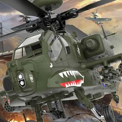 Yuxiang 2024 nowy Apache F11 helikopter symulacyjny RC 3D odwrócony 6CH zdalnie sterowany model helikoptera dorosły chłopiec zabawka