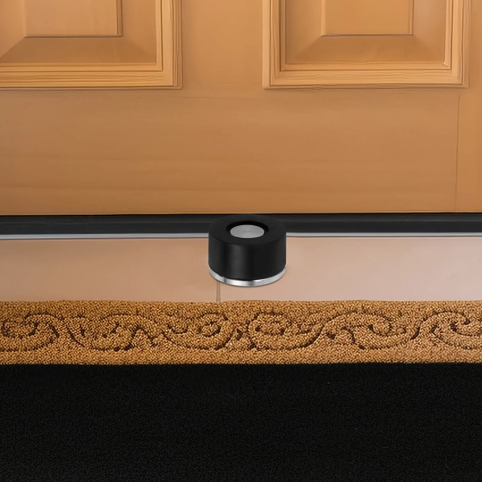 

Solid Rubber Anti Collision Door Stop Edge Protector for Glass Doors Hinges Knobs Wall Safeguard Home Hardware