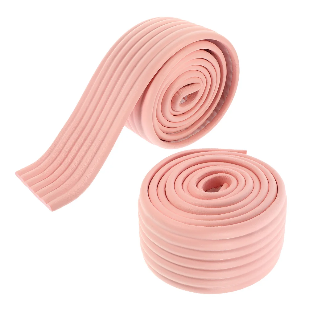 2 قطعة الطفل التدقيق حافة حامي وسادة مريحة الحرس لجدول ركن الأثاث جدار درج خطوات ذاتية اللصق السلامة الحشو