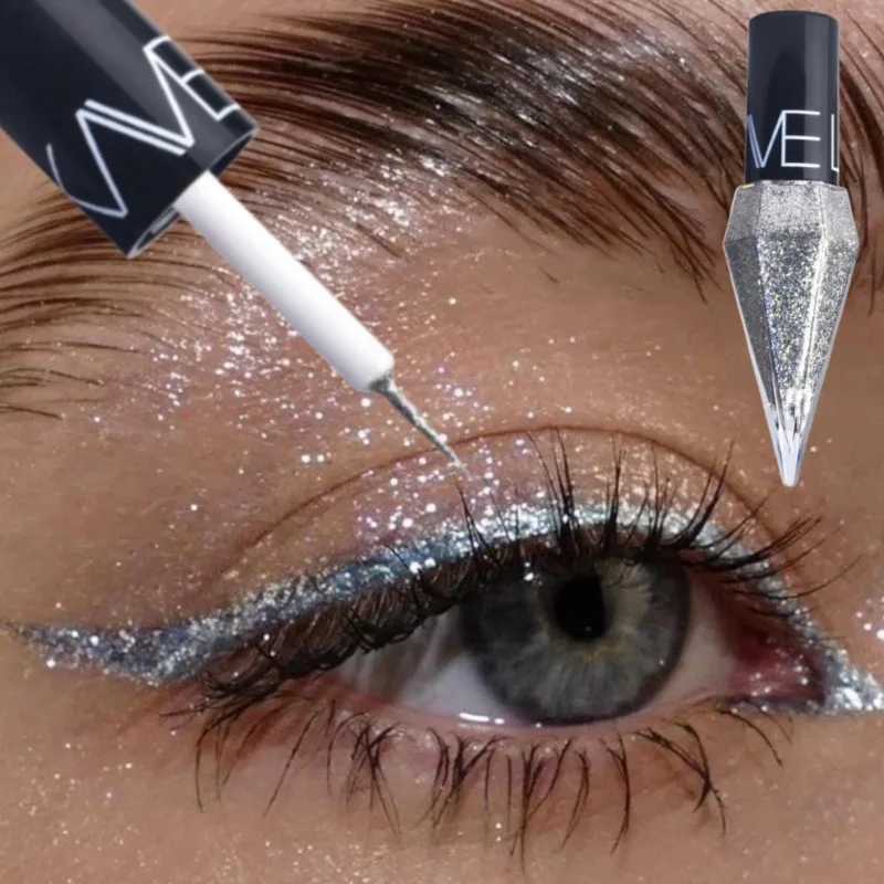 5-kleuren eyeliner, glanzende eyeliner, waterdicht en zweetbestendig, langdurig verhelderen de ogen, ooghoogtepunten