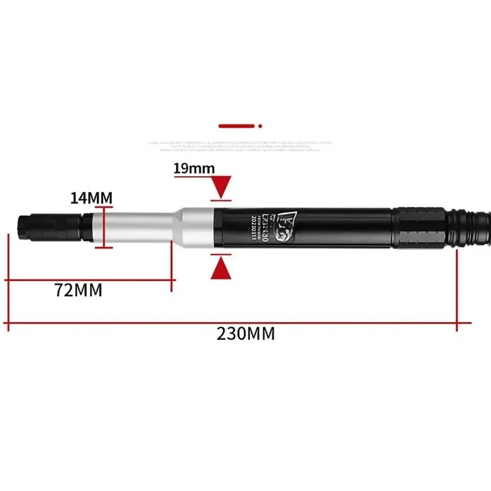 LX-3280 Pneumatic Grinding Pen Extended Air Grinder Bore Grinding Polishing Tool new