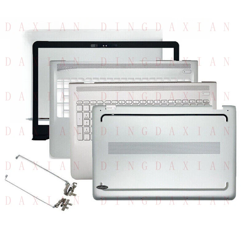 

AA Back Cover Bezel Palmrest Bottom Case Hinge for HP ENVY 15T-AS 15-AS TPN-I125
