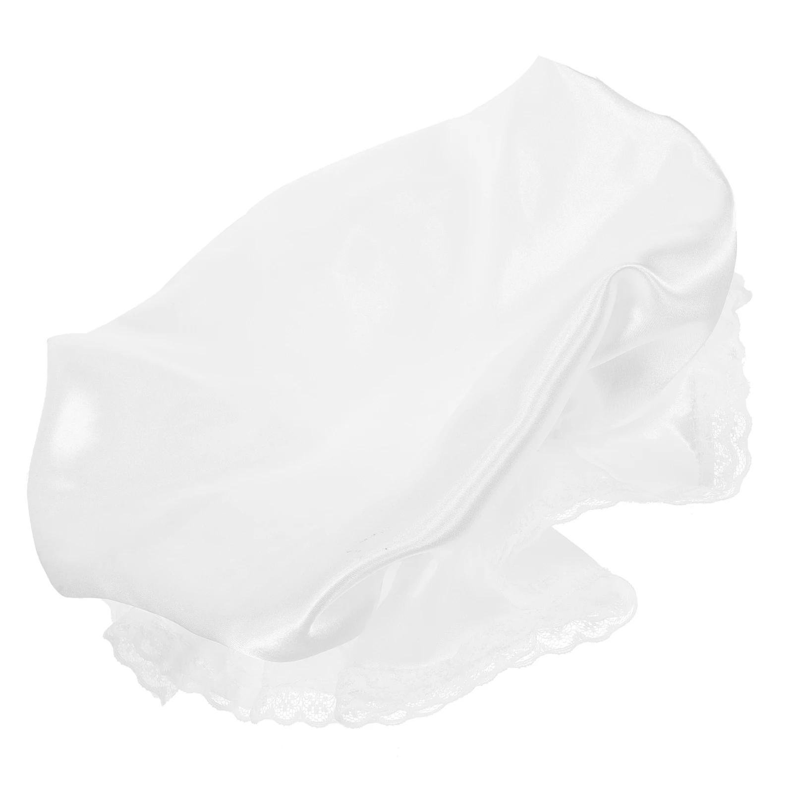 

Maid Hat White Lace Party Headdress Cosplay Polyester Fiber Women Hats Headwear Accessories Role Play Stage Props