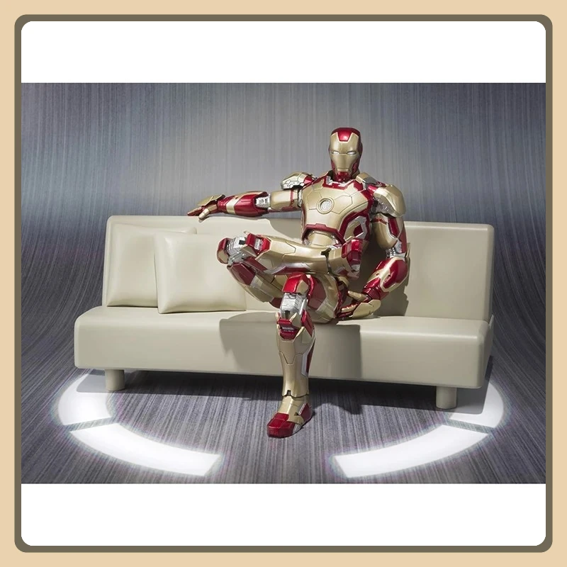 

【In Stock】Original Bandai S.H.Figuarts Shf Iron Man Mark 42 MK42 In Stock Anime Action Collection Figures Model Toys