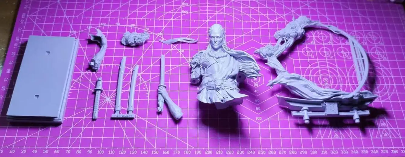 1/11  Resin Model Bust GK，Unassembled and unpainted kit