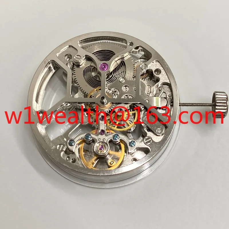 Watch accessories Fully automatic mechanical movement Three-pin large movement 6-point bare balance wheel