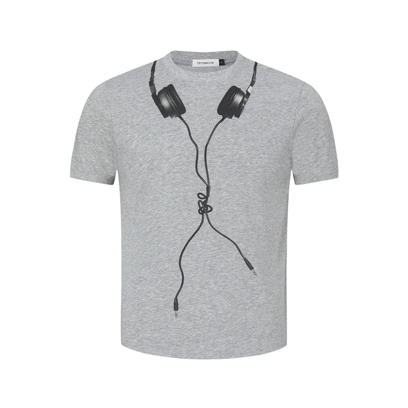 

Casual American Sle T-irt Men's Loose Fit ort Sve Printed Design Summer Youth Faion round Ne Casual Wear