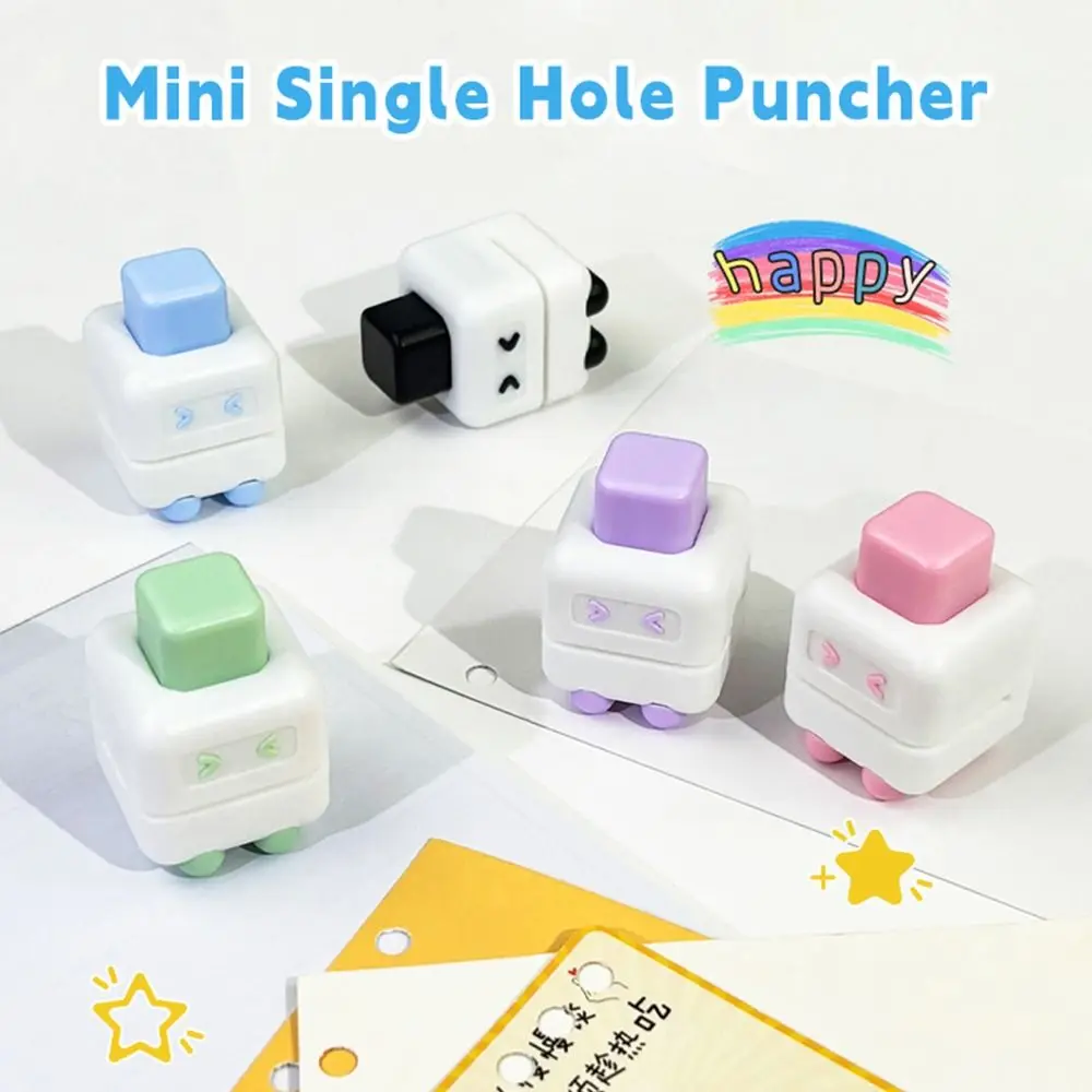 New Mini Single Hole Puncher Single Hole Labor-saving Design Paper Punch Round Hole Punching Machine School Office