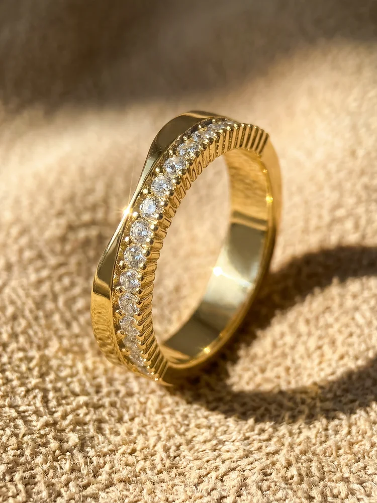 925 Sterling Silver Minimalism V-shape Zircon Ring For Women Anniversary Engagement Wedding Party High Quality Fine Jewelry