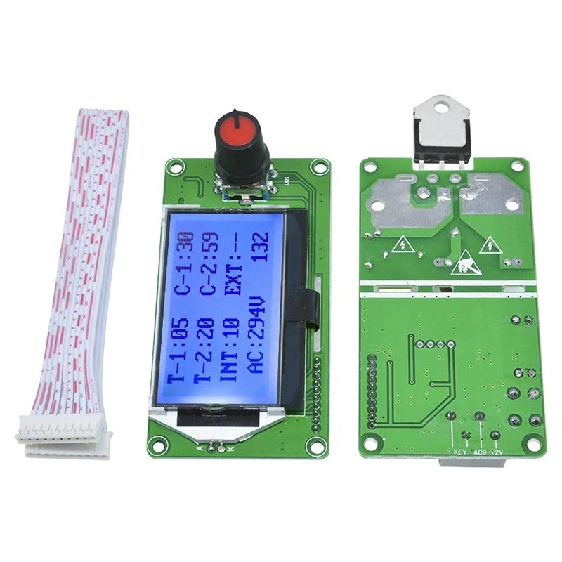 

40A Lcd Display Digital Double Pulse Encoder Spot Welder Welding Machine Transformer