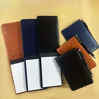 Retro style A7 multifunctional notepad with pen holder - durable, portable, elegant, suitable for work planning, study notes
