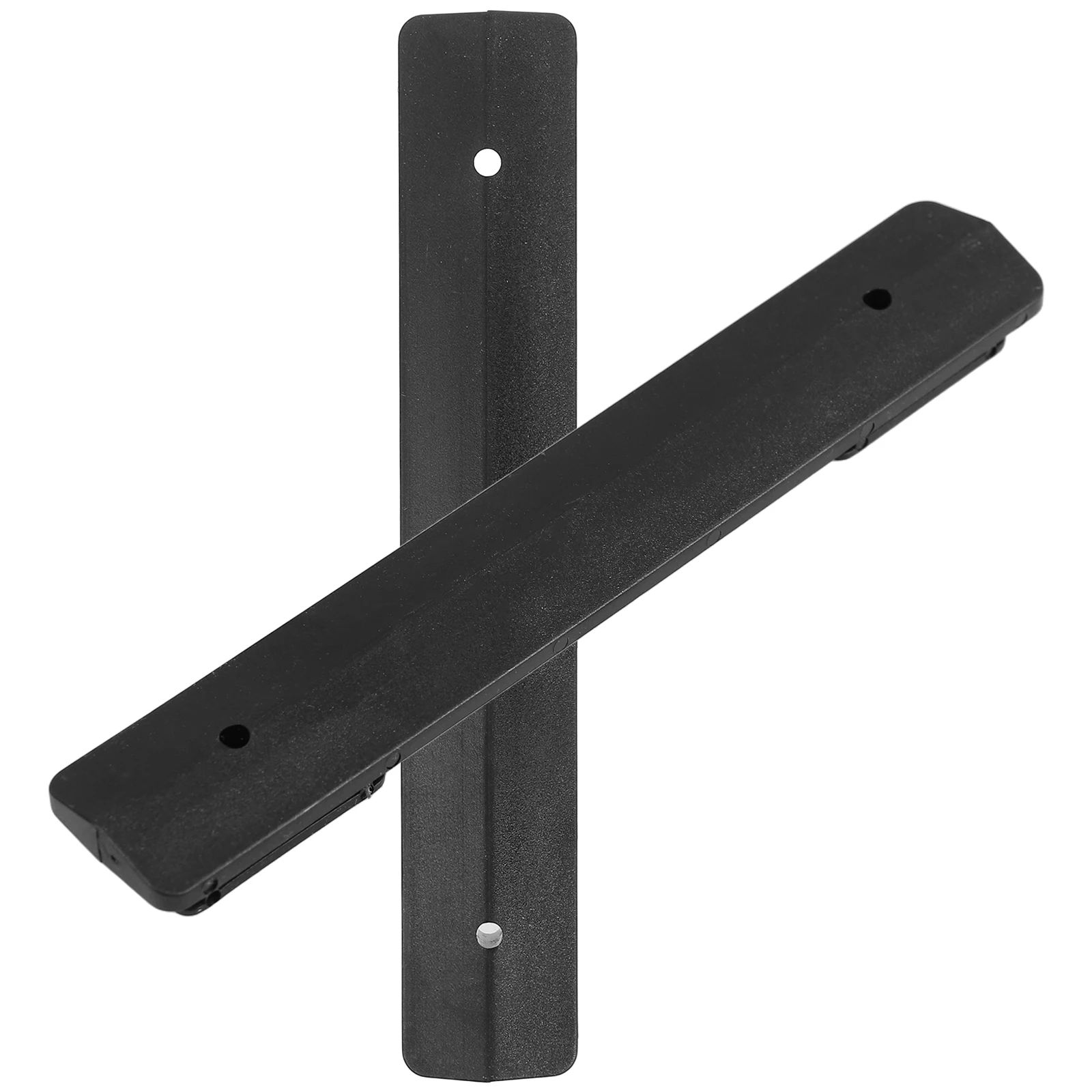 

2 Pieces White Pegboard Connectors Plastic DIY Organizers Wall Hanging Tools Garage Kitchen Shelving Hooks Accessories