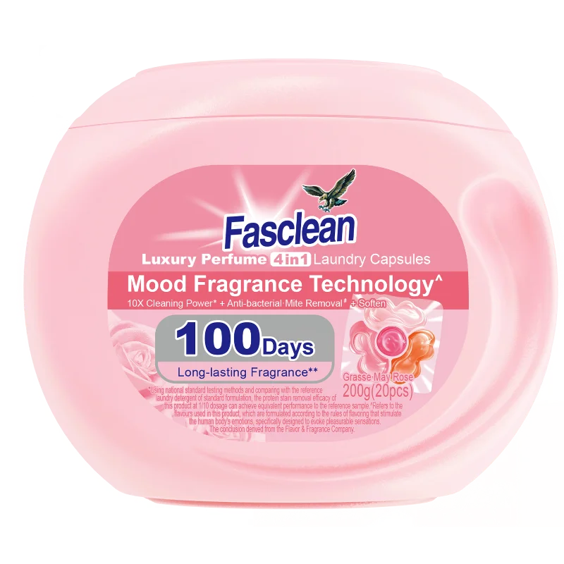 فاسكلين 4 في 1 كبسولات الغسيل الفاخرة |   عطر يدوم طويلاً |   ملابس سريعة التنظيف والناعم 20 قطعة