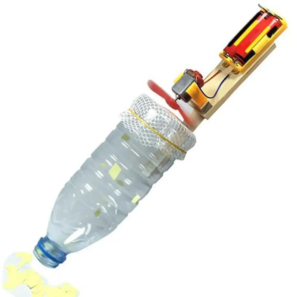 Physics DIY Mini Vacuum Cleaner Electric Motor Scientific Experiment Kids Early Learning Assembly Toy Physical