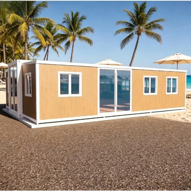 Customized Innovative Portable Expandable Container House with Modern Design for Versatile Camping and Home Office Use