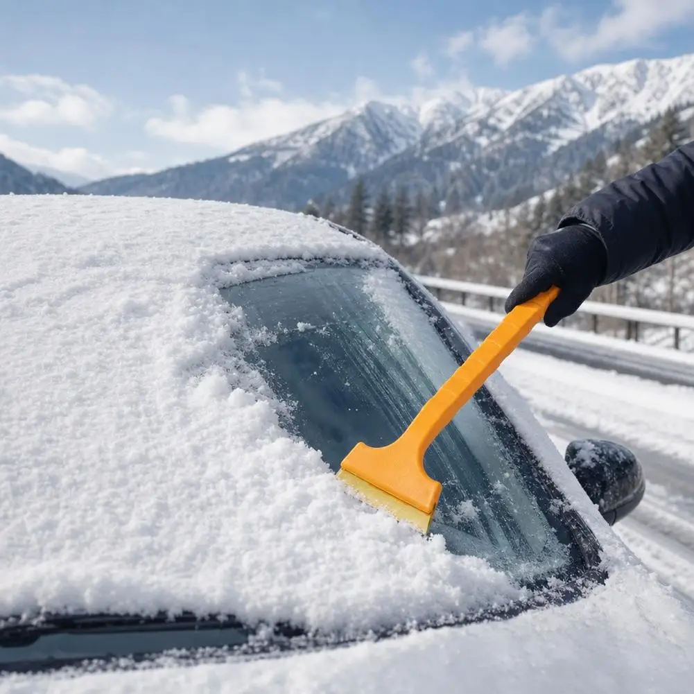 Universal Multifunction Winter Car Snow Shovel Glass Snow Removal Windshield Defrosting Ice Scraper Tools Auto Accessories ﻿