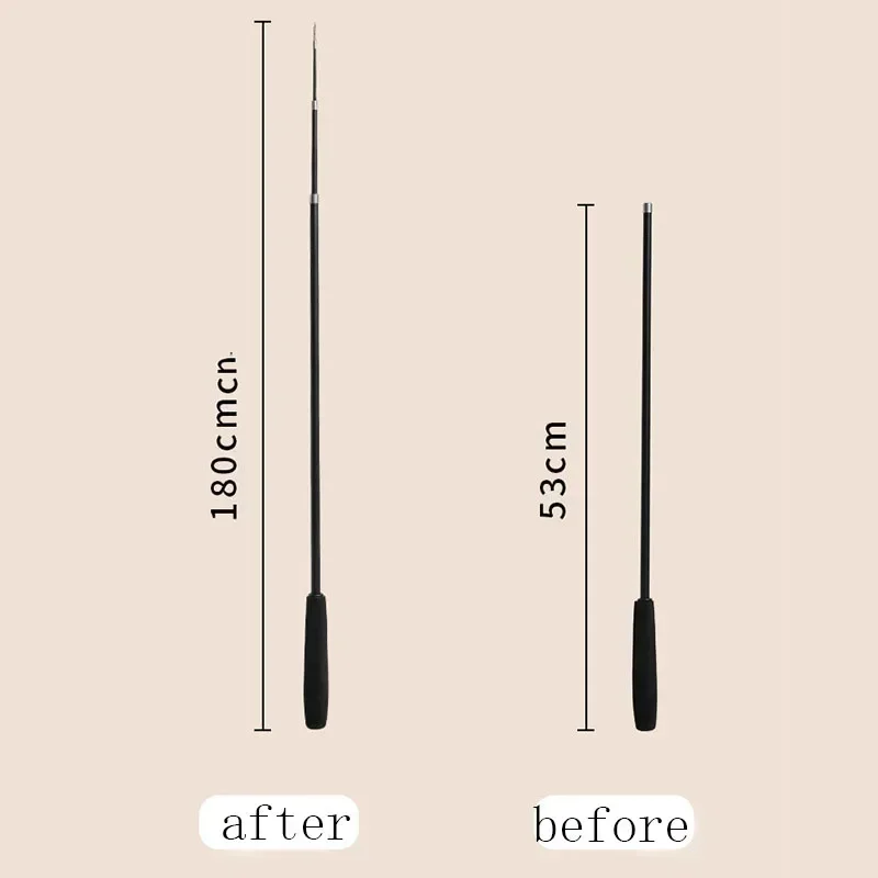 New Section Telescopic Four Cat Stick 1.8m Super Long Carbon Fiber Fishing Rod Scratch Resistant Feather Cat Toy Pet Supplies