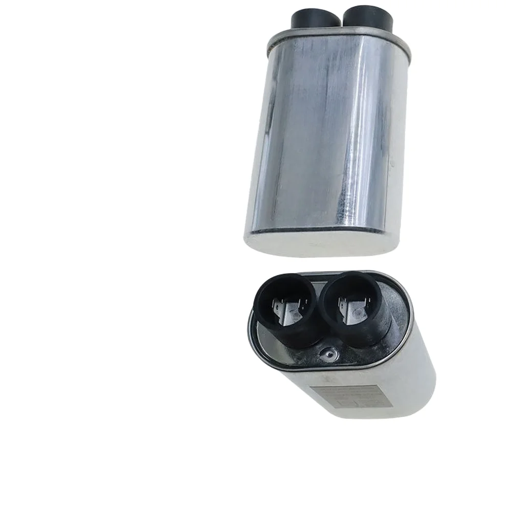 Microwave Oven High Voltage Capacitor 1.05uF 2100V Replacement Component for Start Boost and Filtering Functions