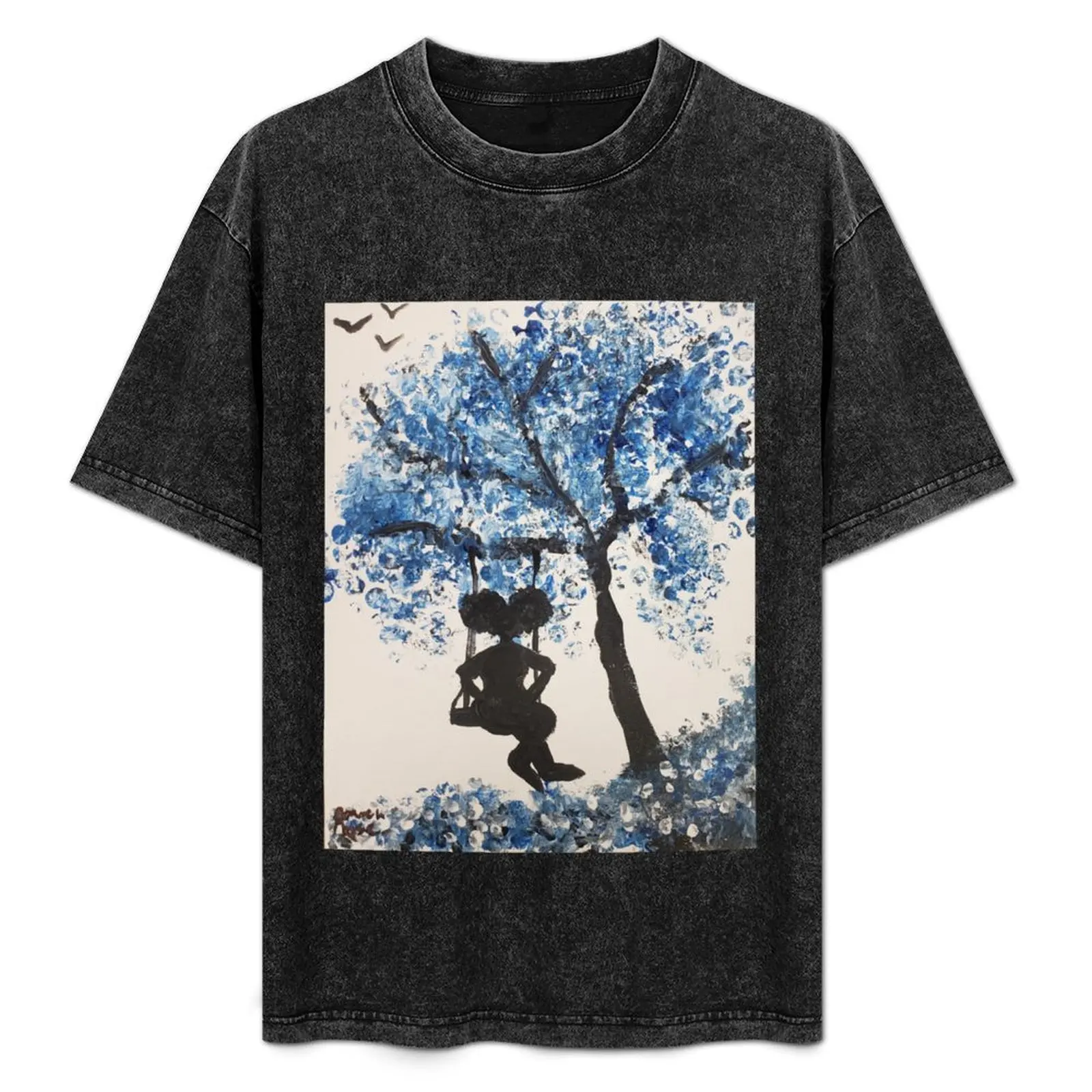 

Blue Days T-Shirt Lightweight Basic Short Sleeve Shirt