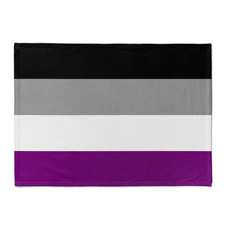 

Gaslight Gatekeep Girlboss Asexual Pride Flag Rainbow LGBT Throw Blanket for Women Men Girls Boys Kids Pets Dogs Cats Couch