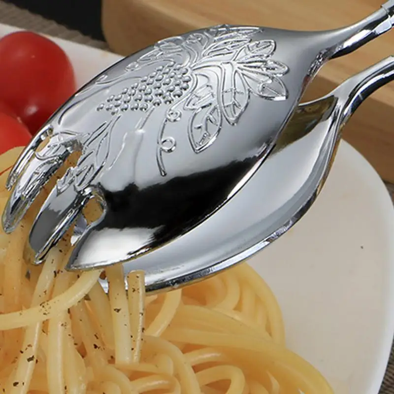 

Bread Tongs For Serving 8.66inch Catering Serving Tongs Embossed Pattern Retro Bread Tongs Vintage Appetizer Tongs Bread Clip