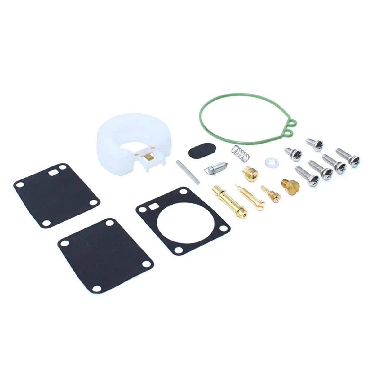✼Carburetor Repair Kit 3B2-03200-0 Fit for Tohatsu 2-Stroke F9.8HP Outboard