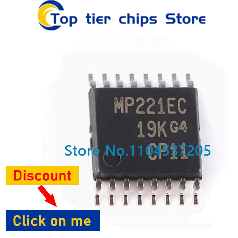 10pcs  MAX3221ECPWR MAX3221ECPW MAX3221 MP3221EC TSSOP-16