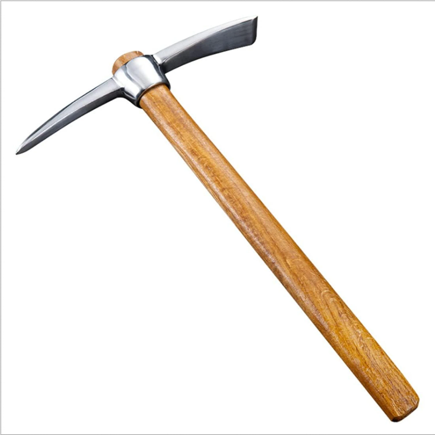 Heavy Duty iCross-ep Garden Pick Mattock Hoe and Pick Axes - Small Hand Tool for Digging, Transplanting, Planting, and Loosening