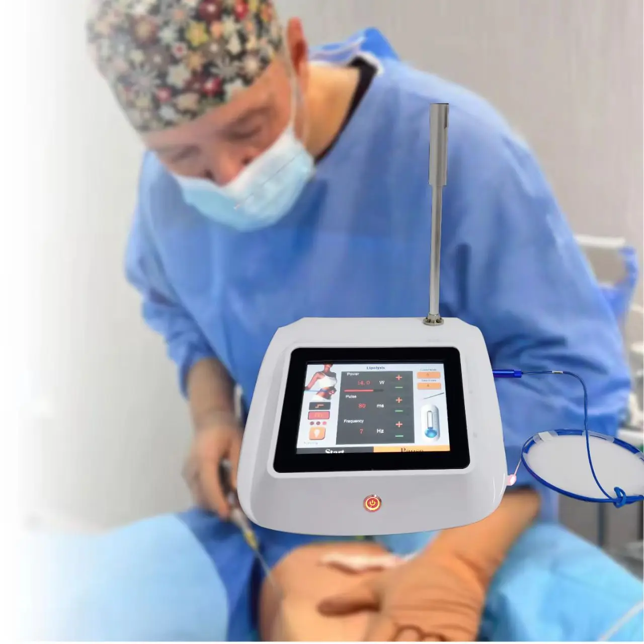 High Quality Portable 980nm Diode Laser Machine For Face Lifting Liposuction Therapy Features Permanent Epilator Alexandrite Ice
