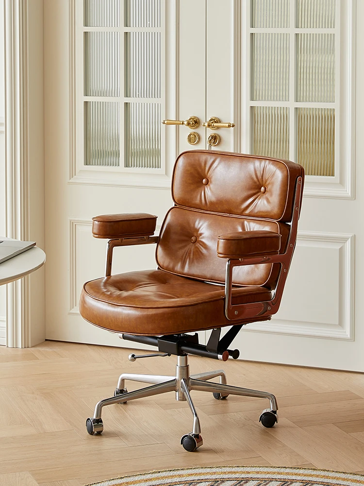 Ins computer chair office chair Nordic online celebrity desk chair luxury retro study chair