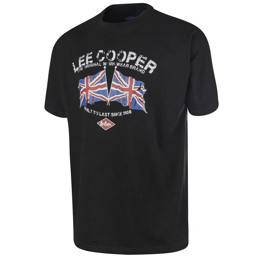 

Lee Cooper Workwear T-shirt Peripheral Pattern Printing Summer Luxury Brand Cotton Men's and Women's T-shirt Short Sleeve